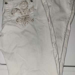 Miss Me white boot cut